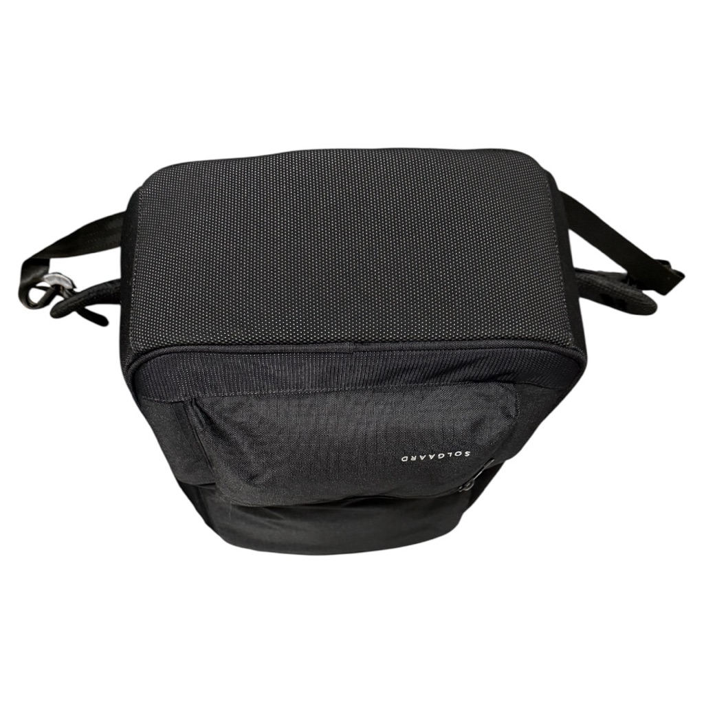 Solgaard Black Shore-Tex Recycled Ocean Plastic Backpack Excellent - Like New — image 6 of 8